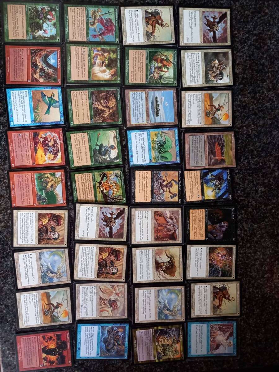 Magic the gathering Deckmaster cards (51)