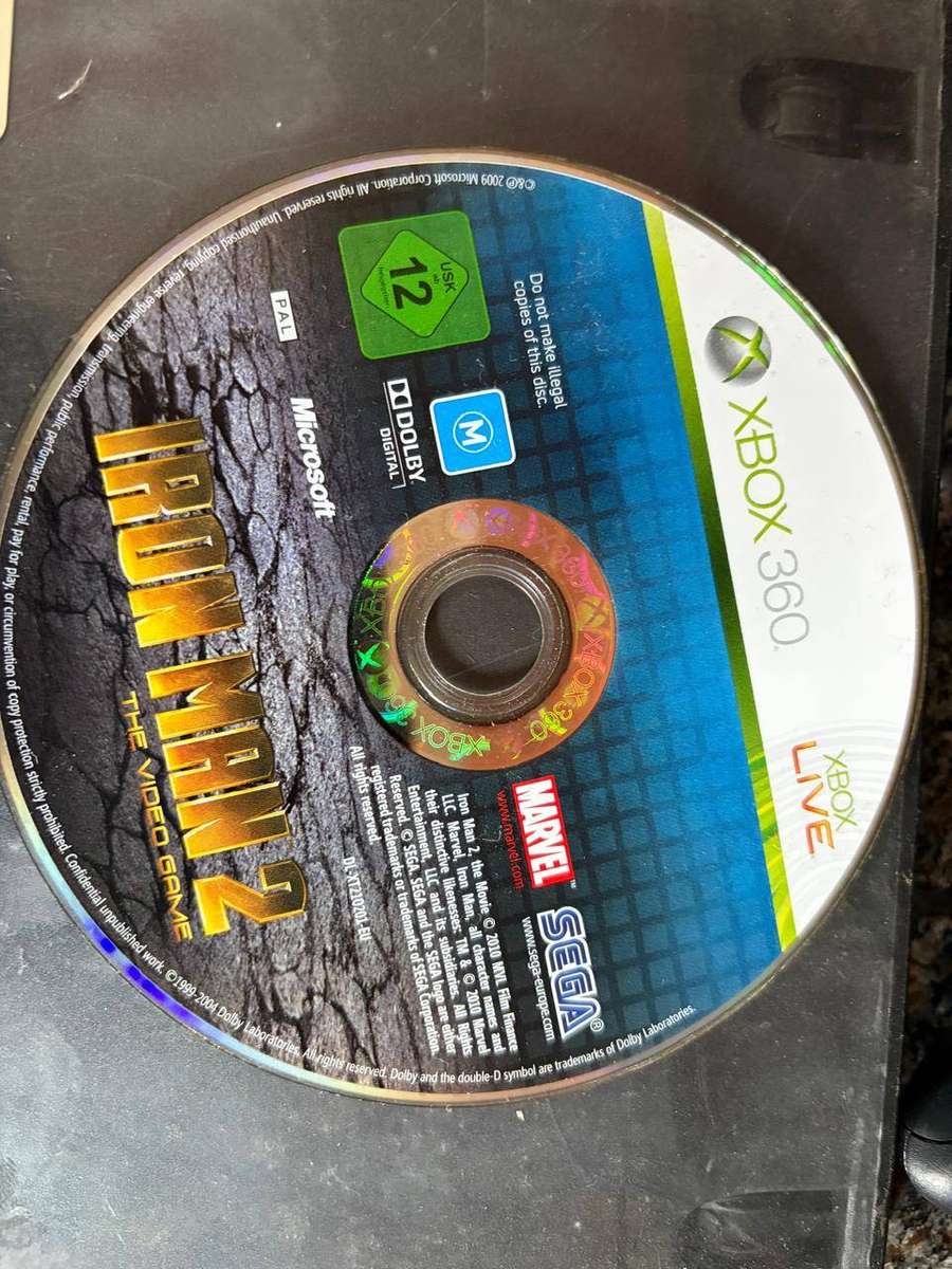 Xbox 360 console with 2 remotes