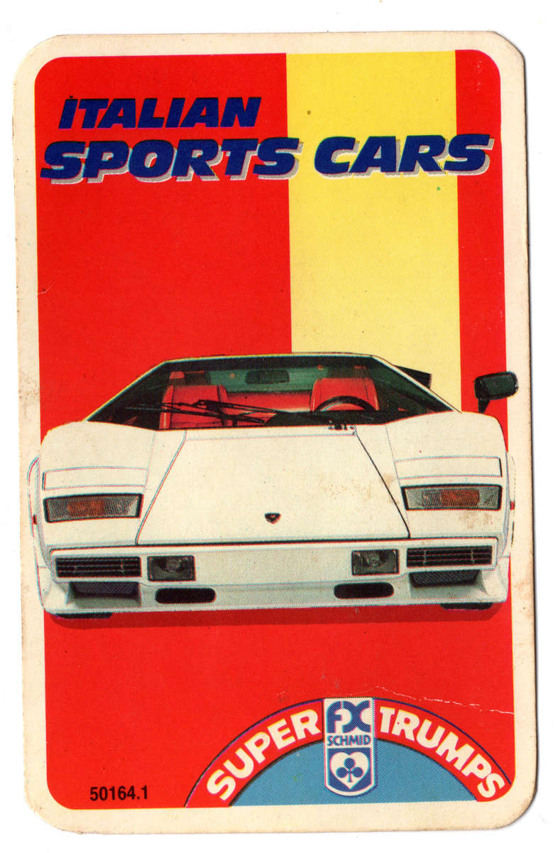 Vintage Super Trump Cards