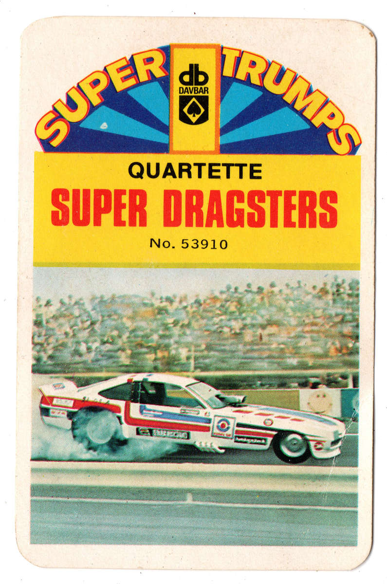 Vintage Super Trump Cards