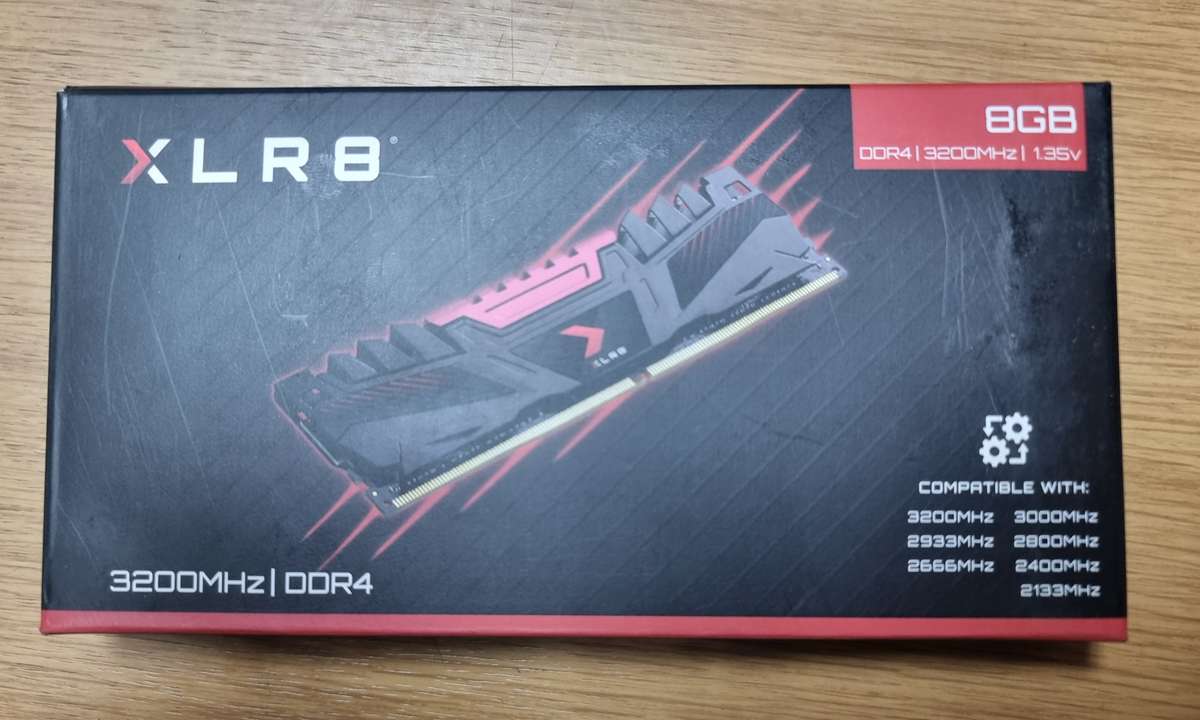 PNY XLR8 DDR4 3200MHz 8GB LONGDIMM, (Single pack)