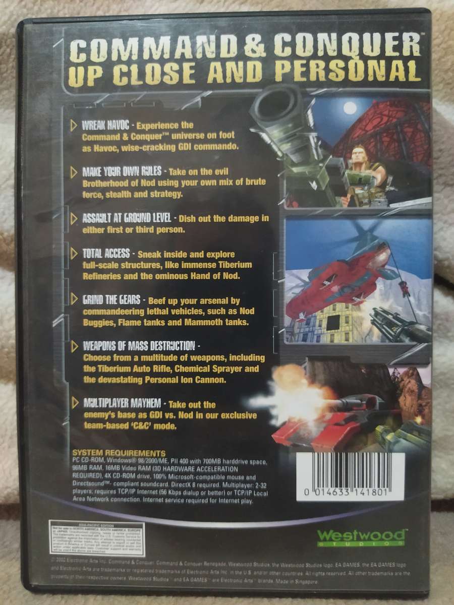 PC Command & Conquer Renegade