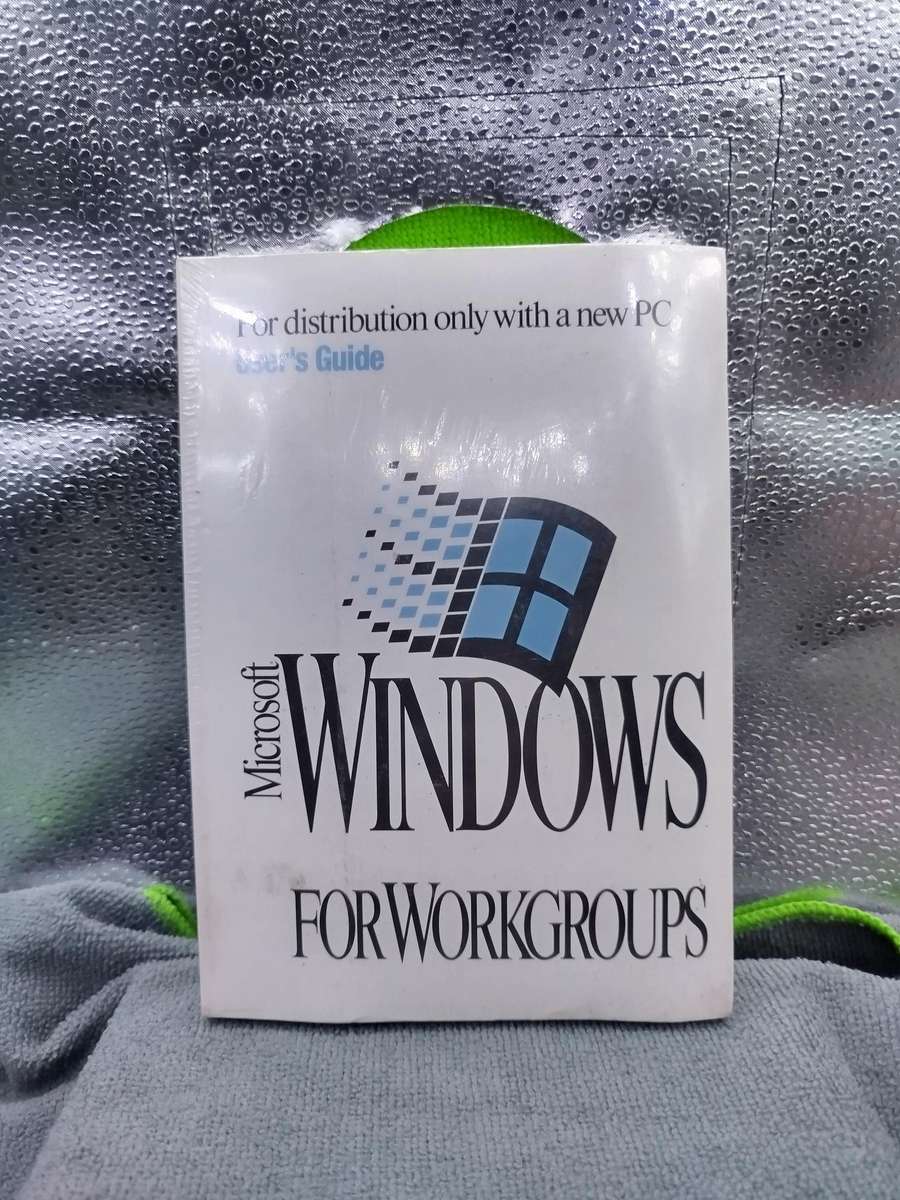 PC Windows for Workgroups 3.1 SEALED
