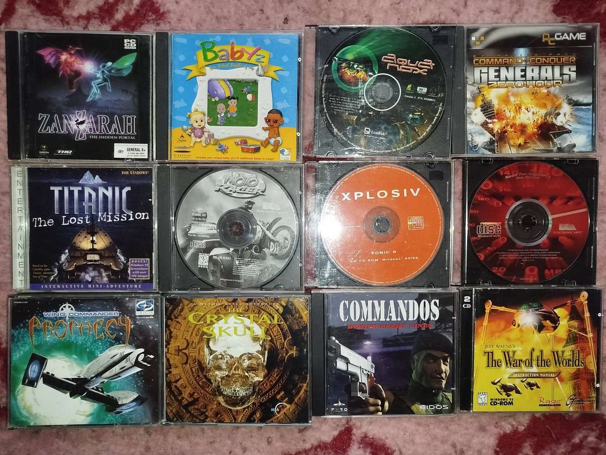 PC Games CD Bundle Set 2