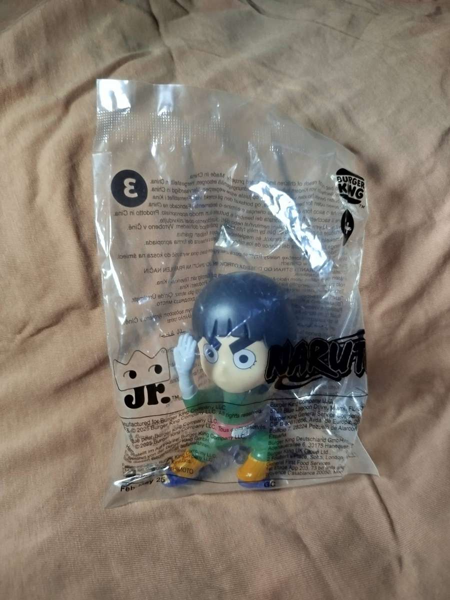 Figurine SEALED Burger King Naruto Collection: Rock Lee