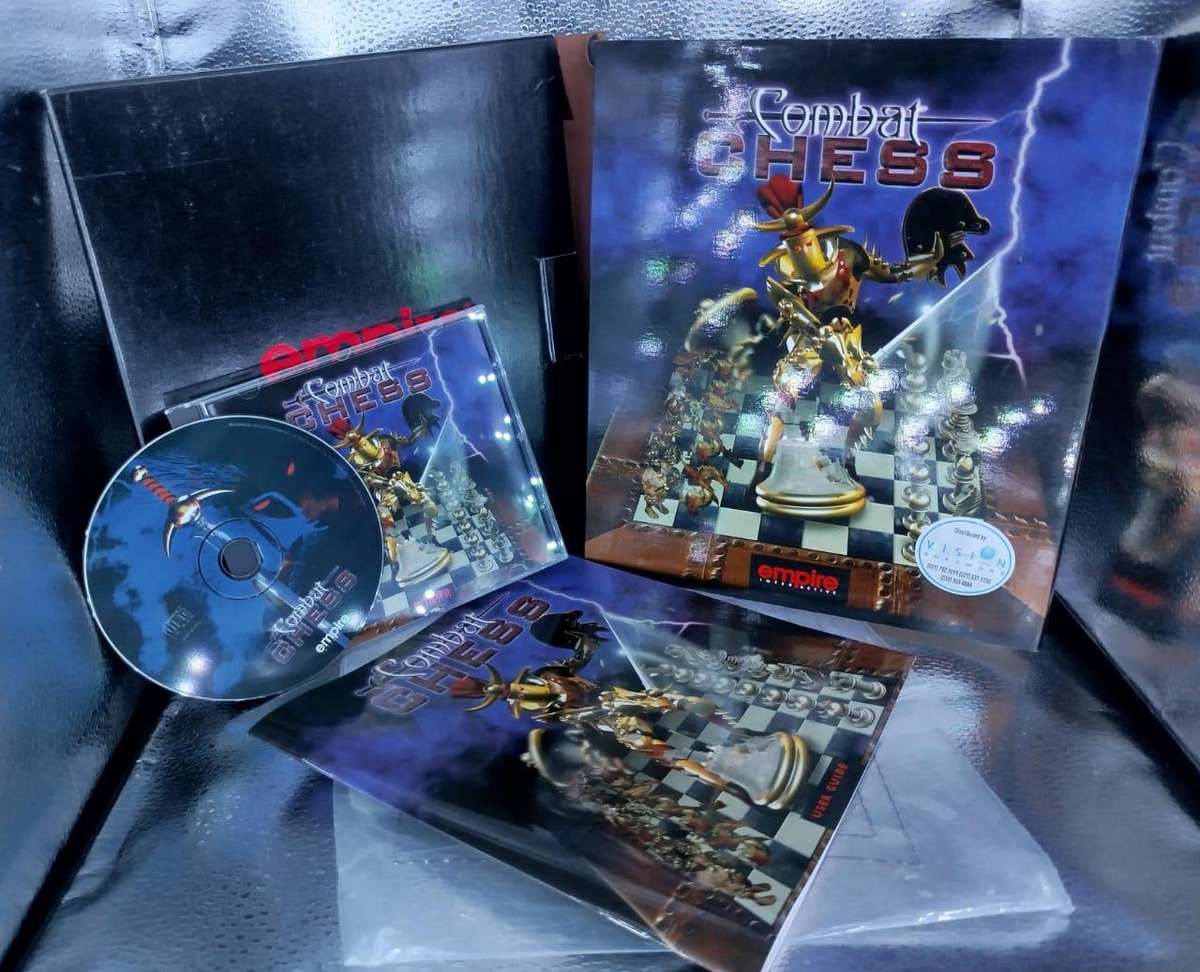 Combat Chess (1997) PC Big box