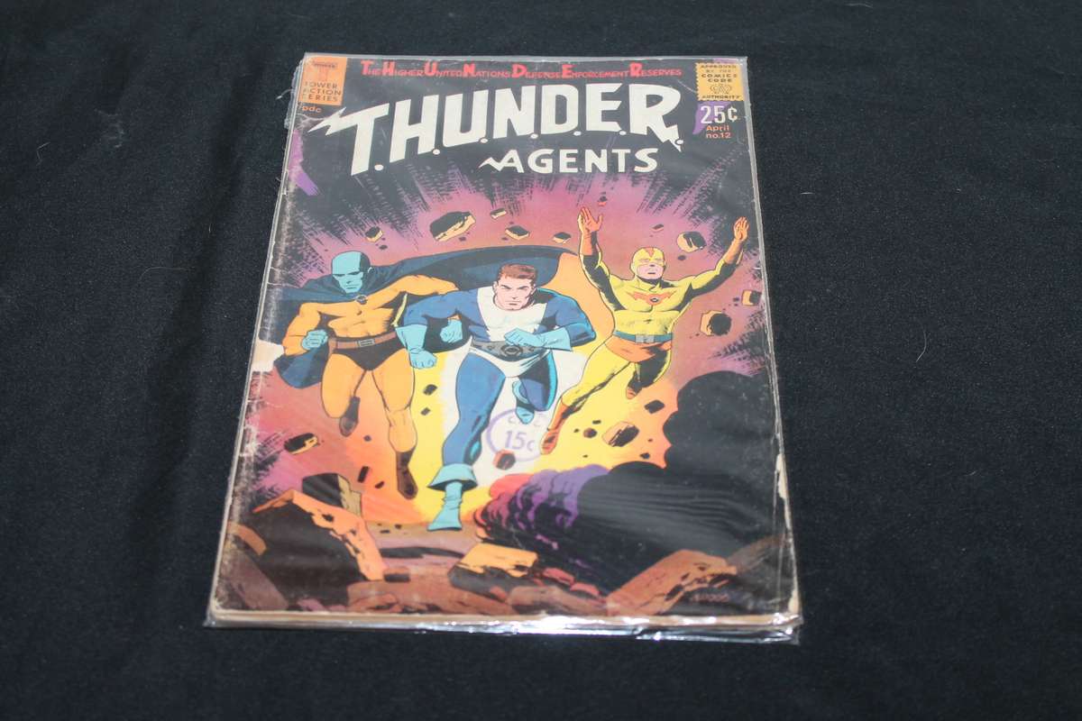 Thunder Agents 2 Comic's 1966 & 1967