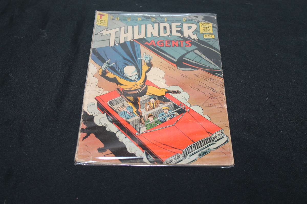 Thunder Agents 2 Comic's 1966 & 1967
