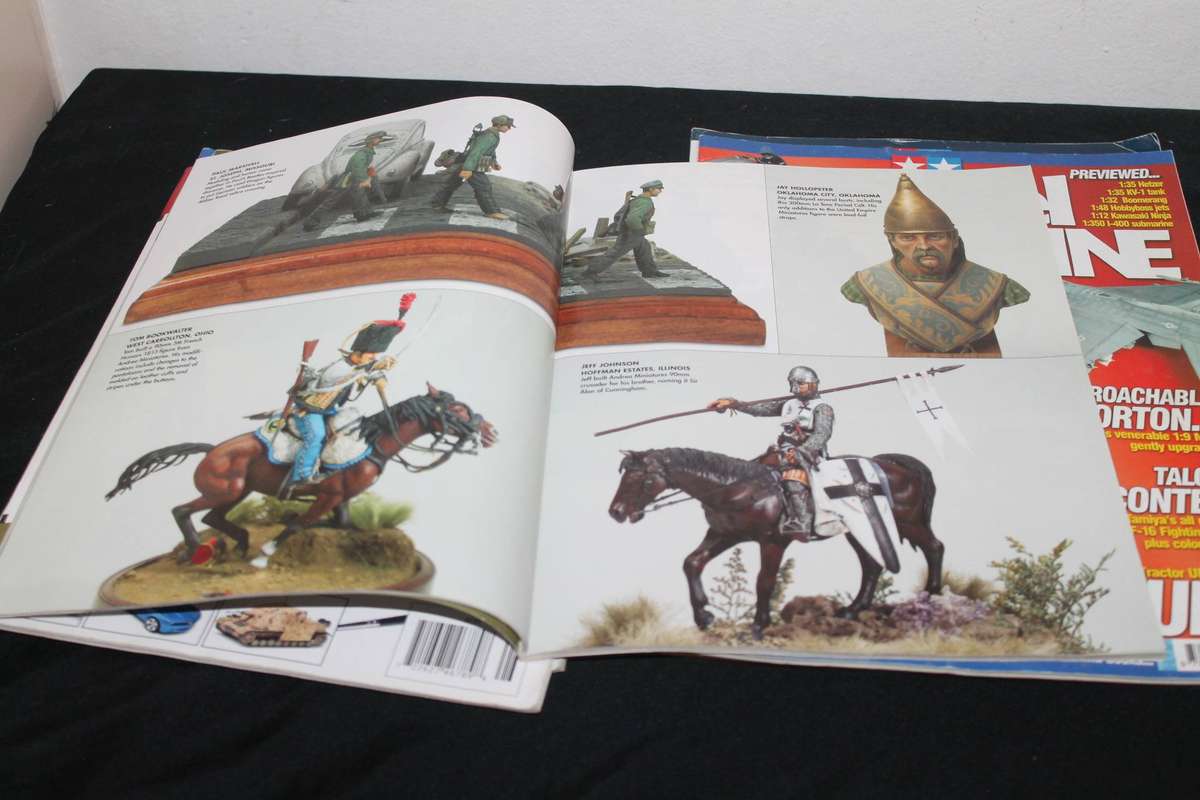 8 Scale Model Magazines