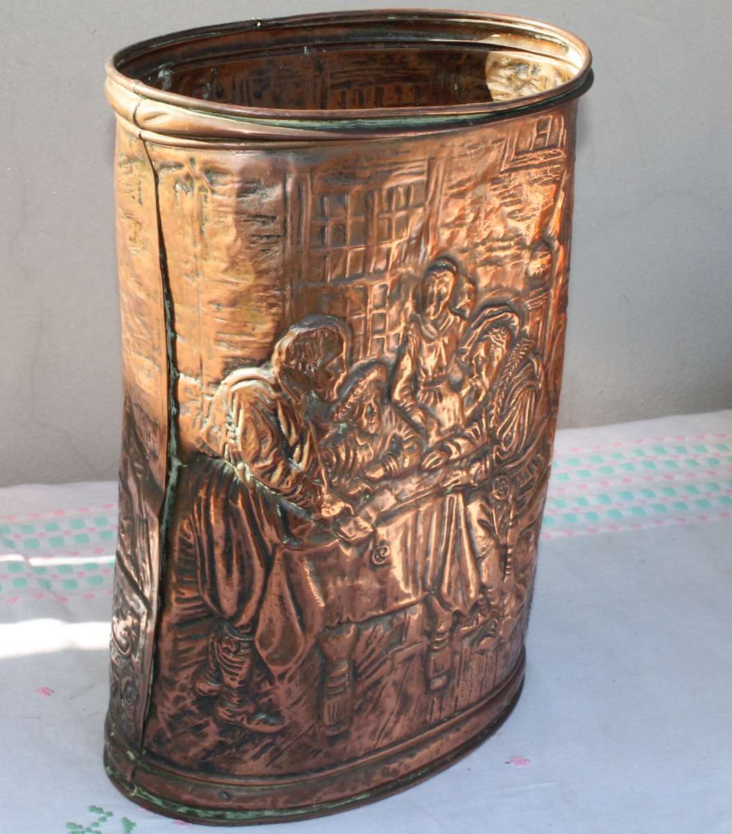 Copper Walking/Umbrella Stand