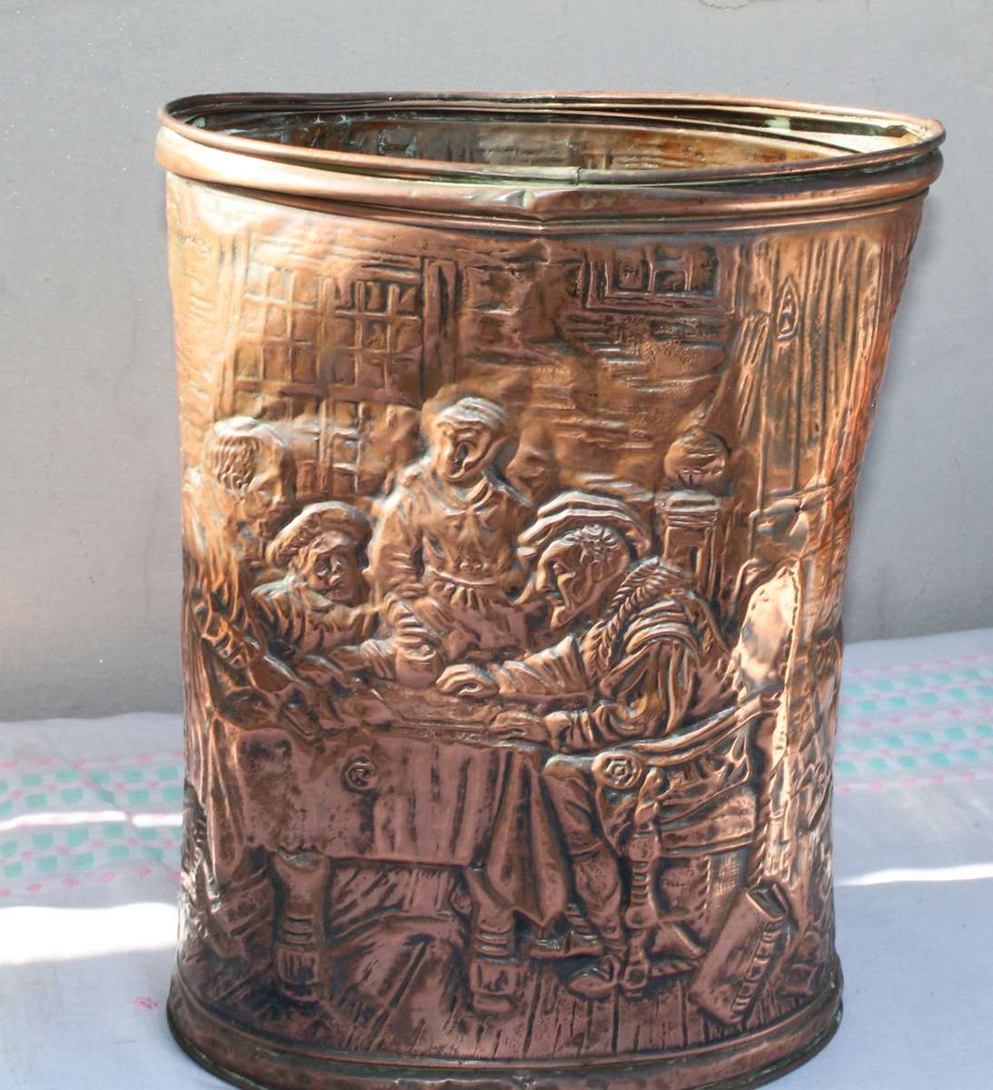 Copper Walking/Umbrella Stand