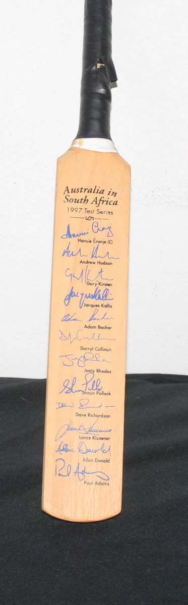 Mini Cricket Bat Australia in South Africa 1997 Test Series