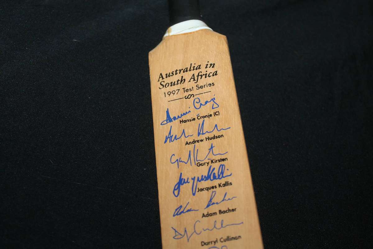 Mini Cricket Bat Australia in South Africa 1997 Test Series