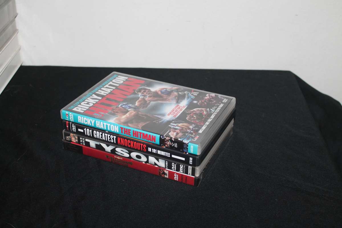 4 Boxing Dvd's