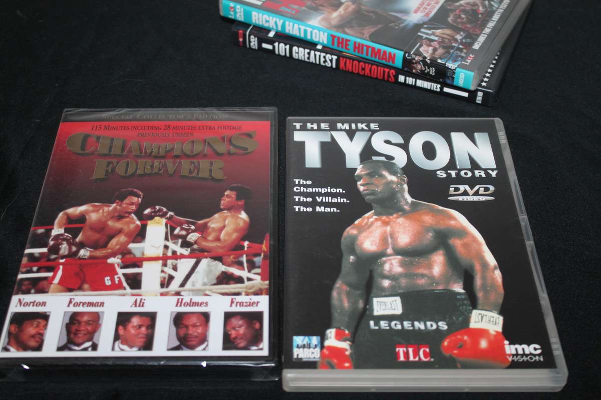 4 Boxing Dvd's