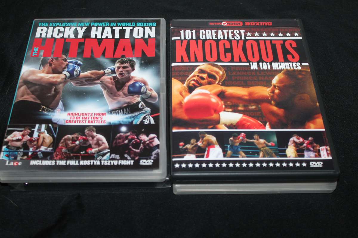 4 Boxing Dvd's