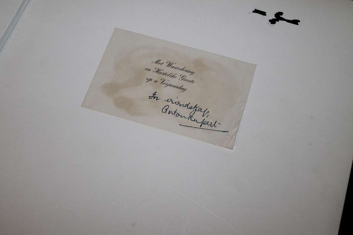 Kuns as Avontuur Signed