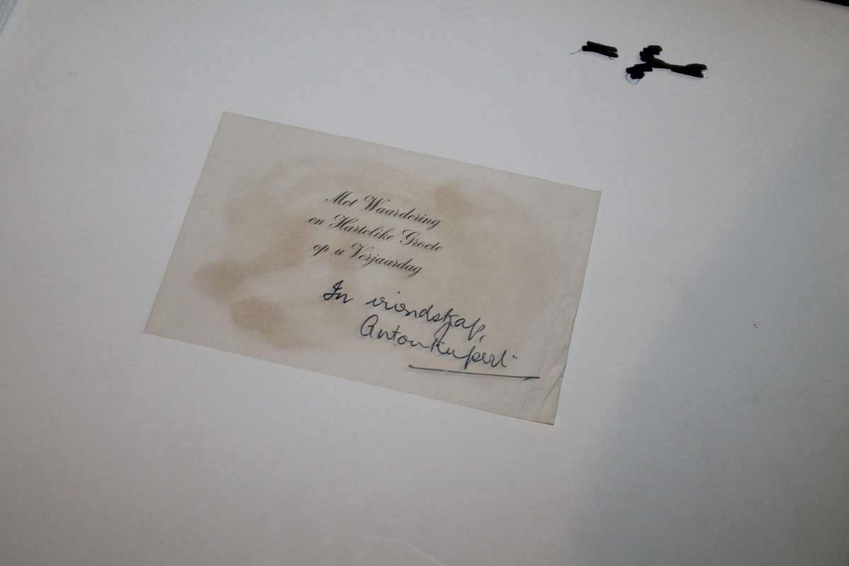 Kuns as Avontuur Signed