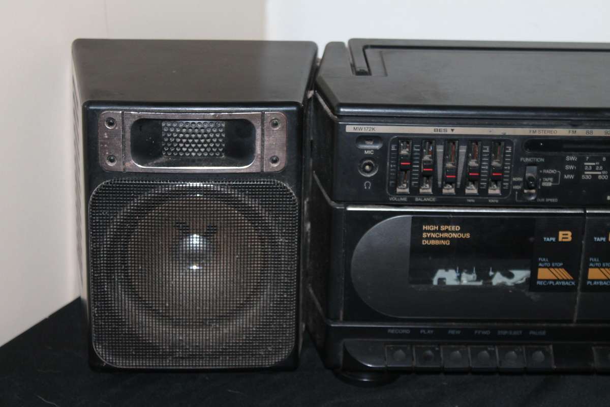 Sanyo Double Cassette "Boom" Box