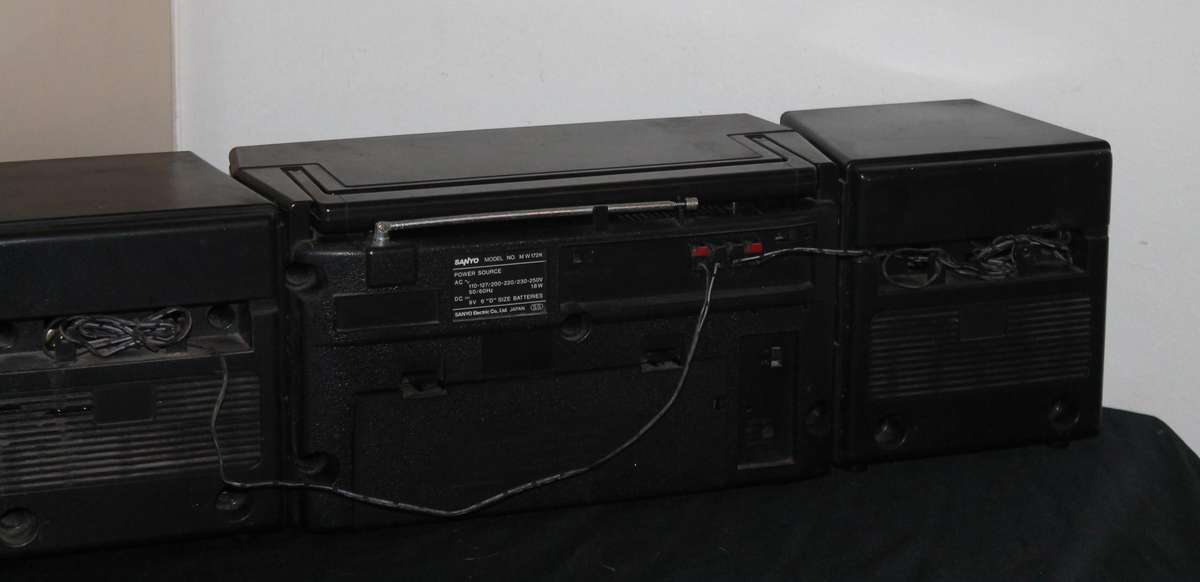 Sanyo Double Cassette "Boom" Box