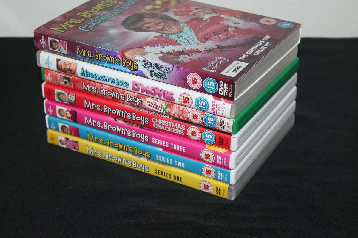 Mrs Browns Boys Series 1 to 3 plus extra movies