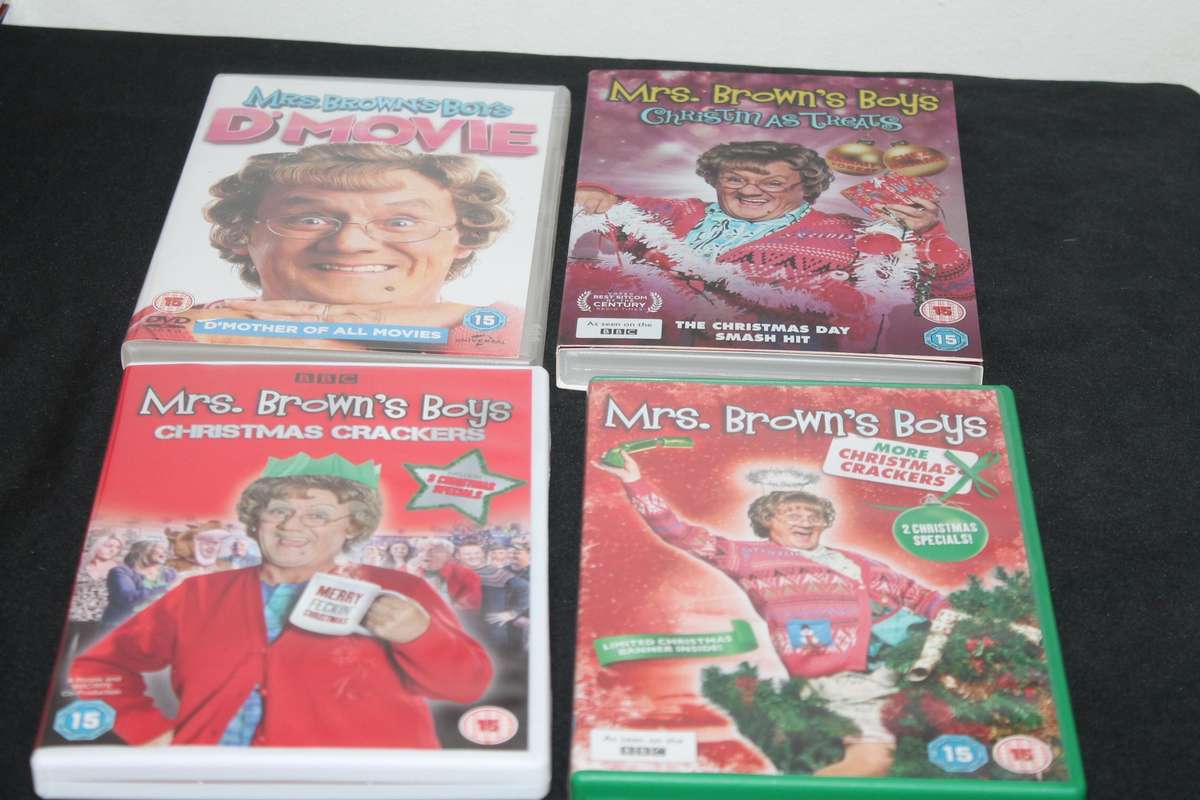 Mrs Browns Boys Series 1 to 3 plus extra movies