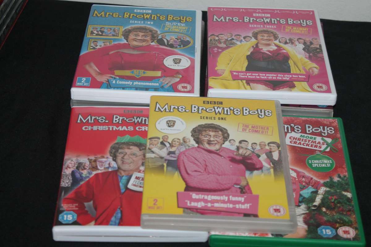 Mrs Browns Boys Series 1 to 3 plus extra movies