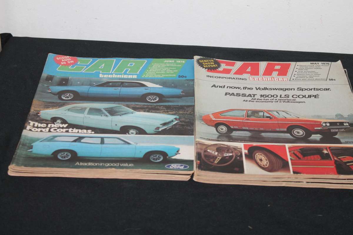 car Magazine 1976 Jan to Dec 12 Magazines