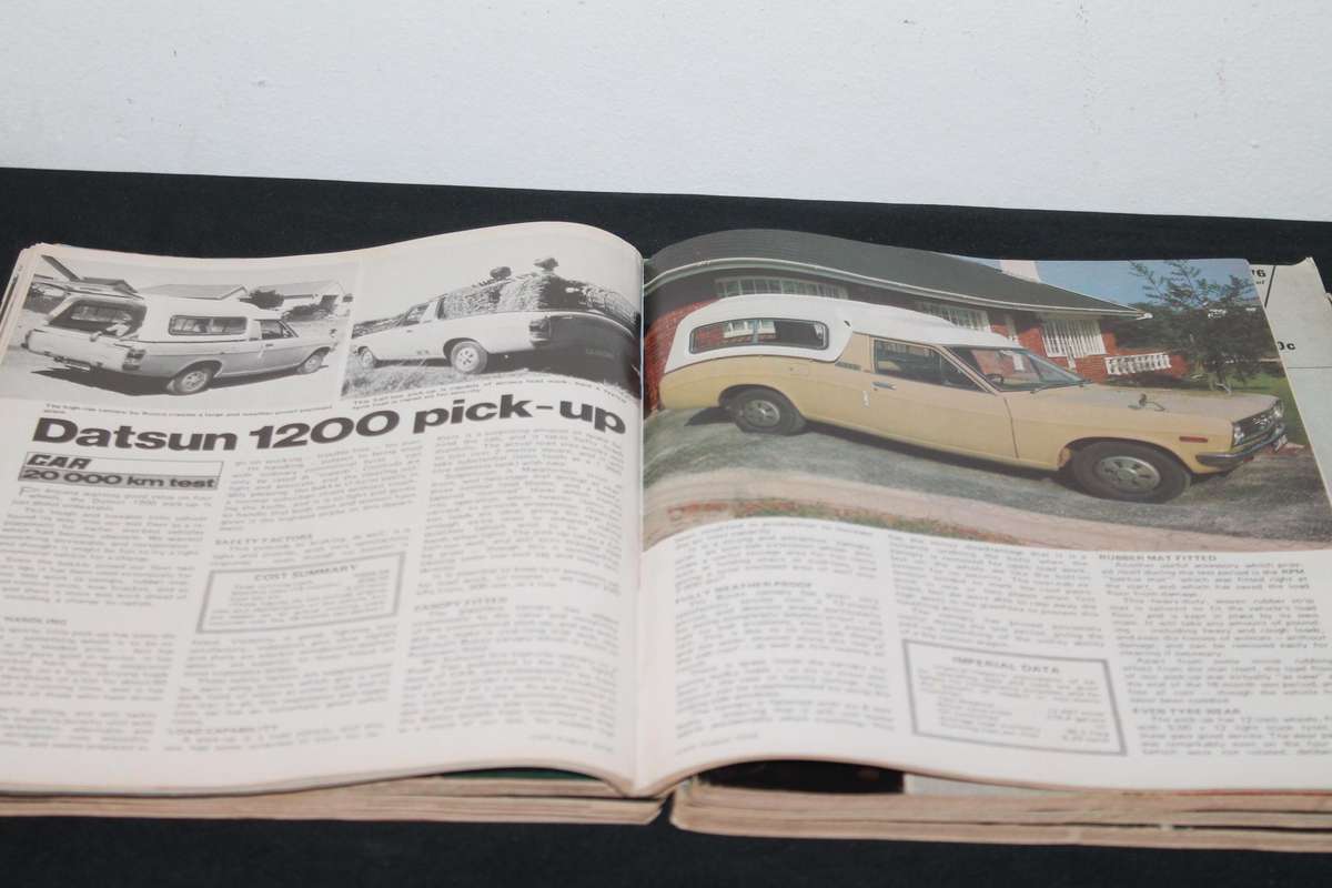 car Magazine 1976 Jan to Dec 12 Magazines