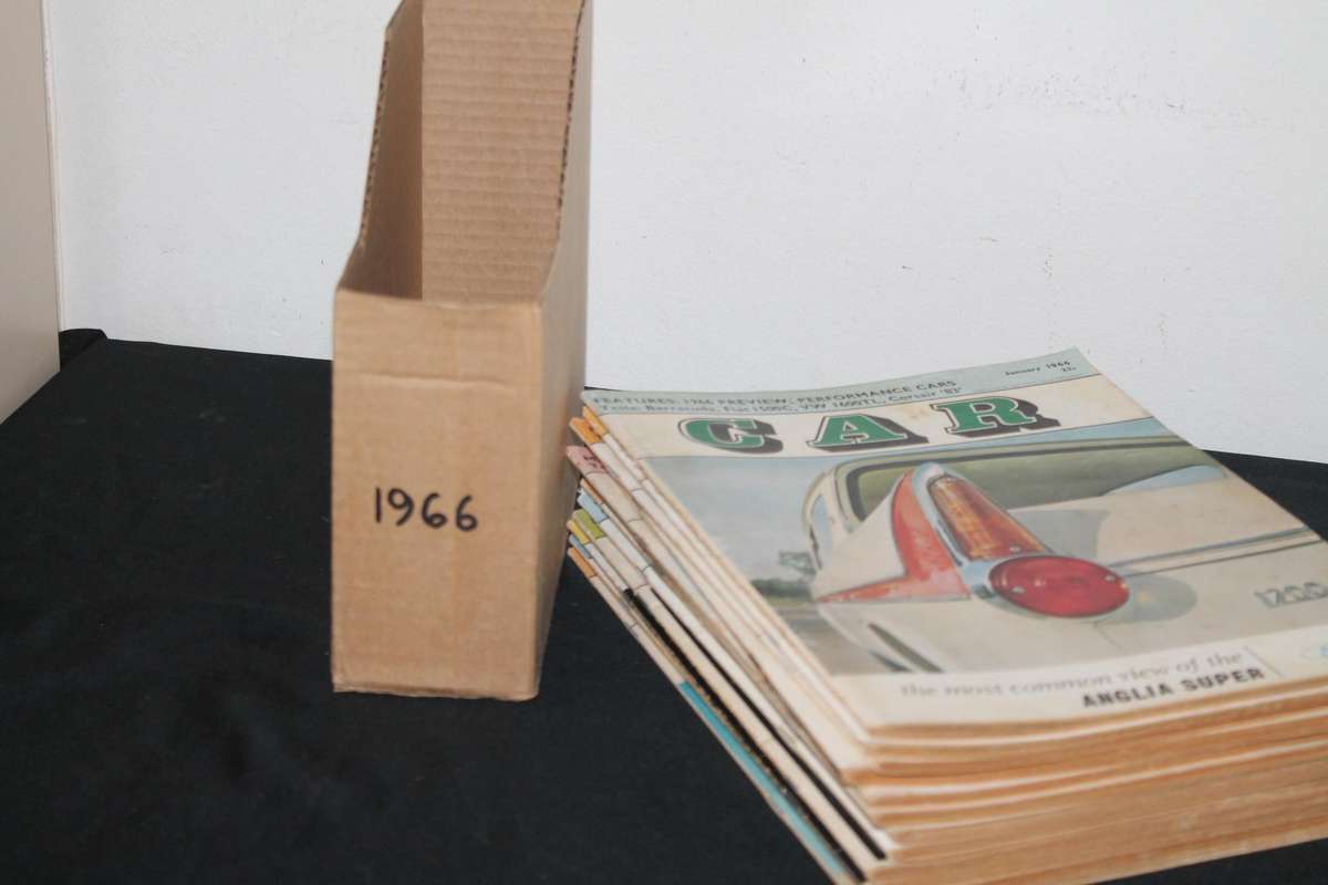 Car Magazine's 1966 Jan to Dec 12 Magazine's