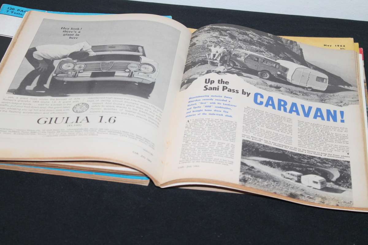 Car Magazine's 1964 Jan to Dec 12 Magazine's