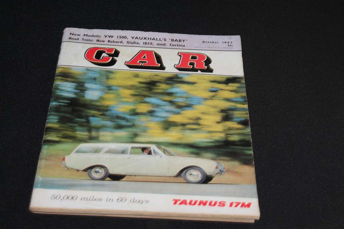 October 1963 Car Magazine