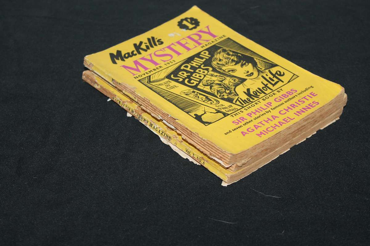 3 MacKill's Mystery Magazine's 1953 and 1954