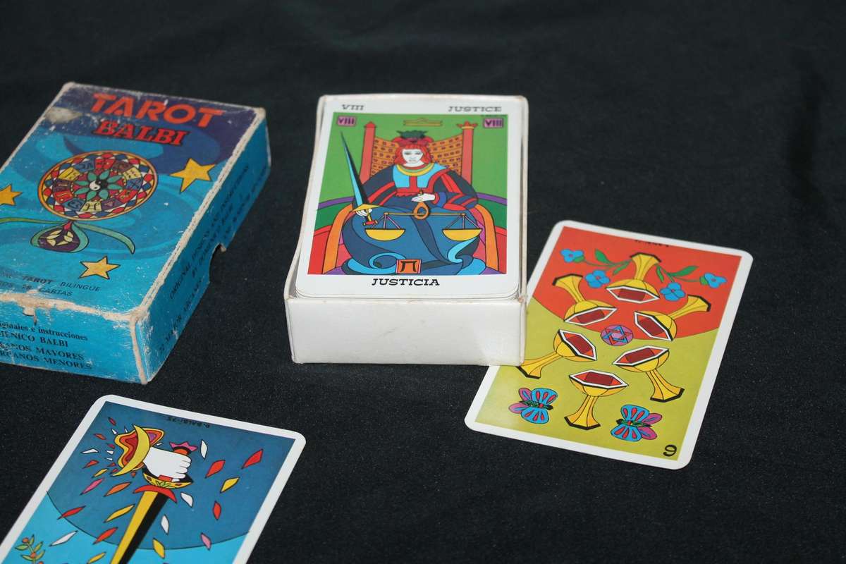 Vintage Balbi Tarot Cards