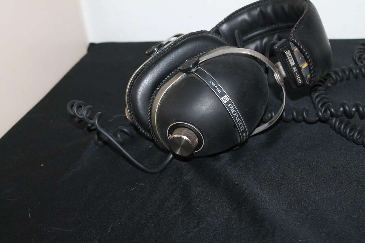 Vintage Pioneer Headphones