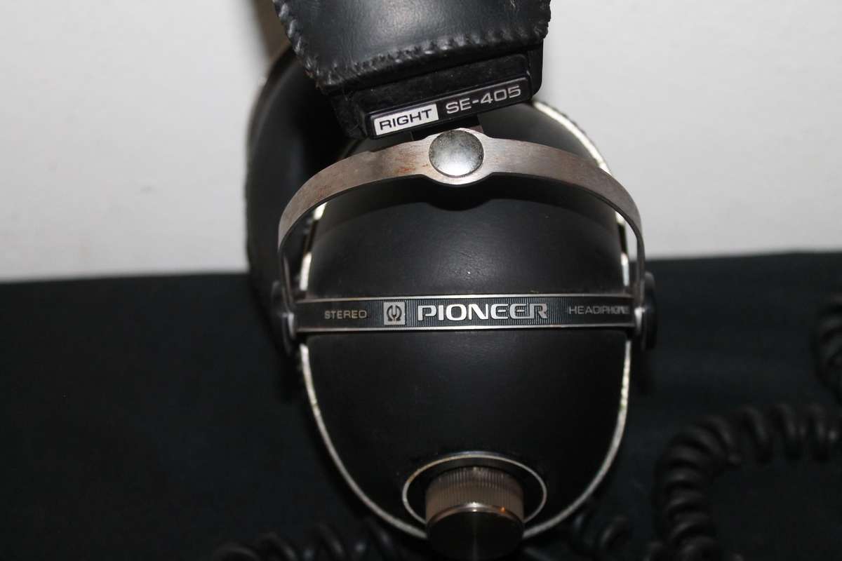 Vintage Pioneer Headphones