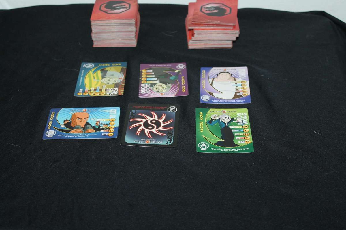 240 Jackie Chan Trading Cards