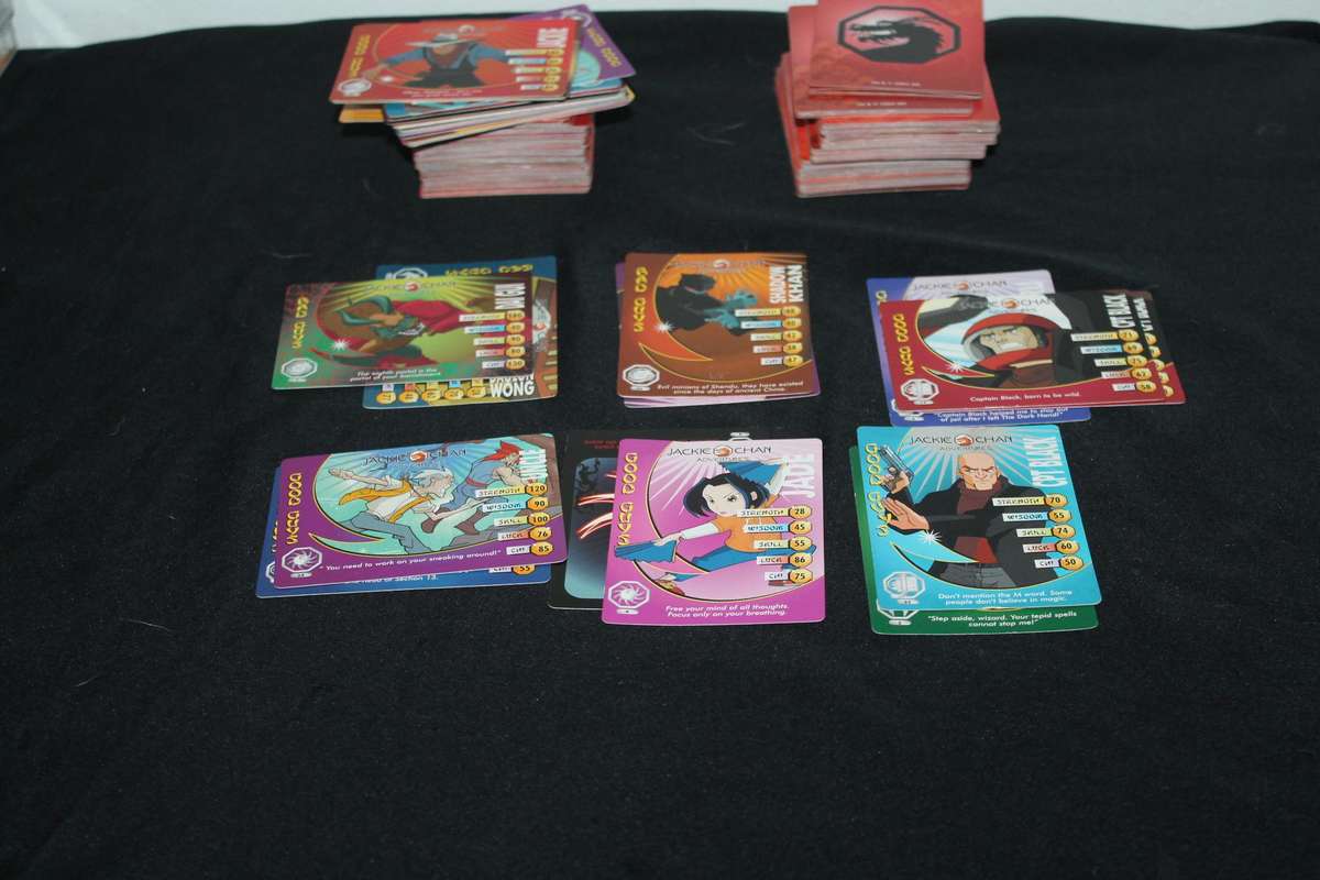 240 Jackie Chan Trading Cards