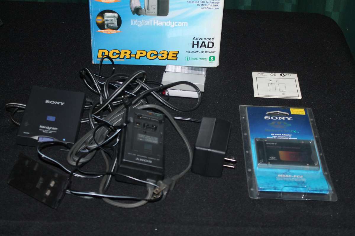 Boxed Sony Handycam Spares / Repairs