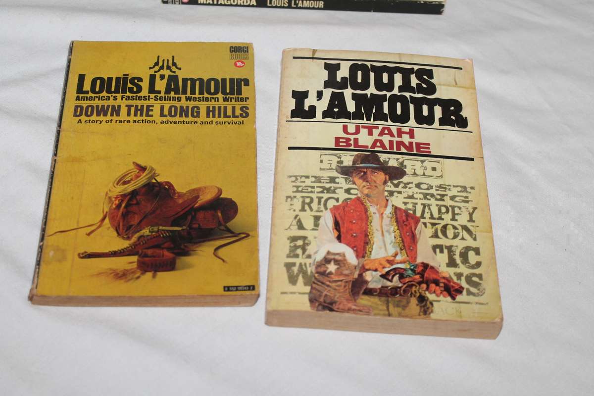 10 Louis L'Amour Books No 2
