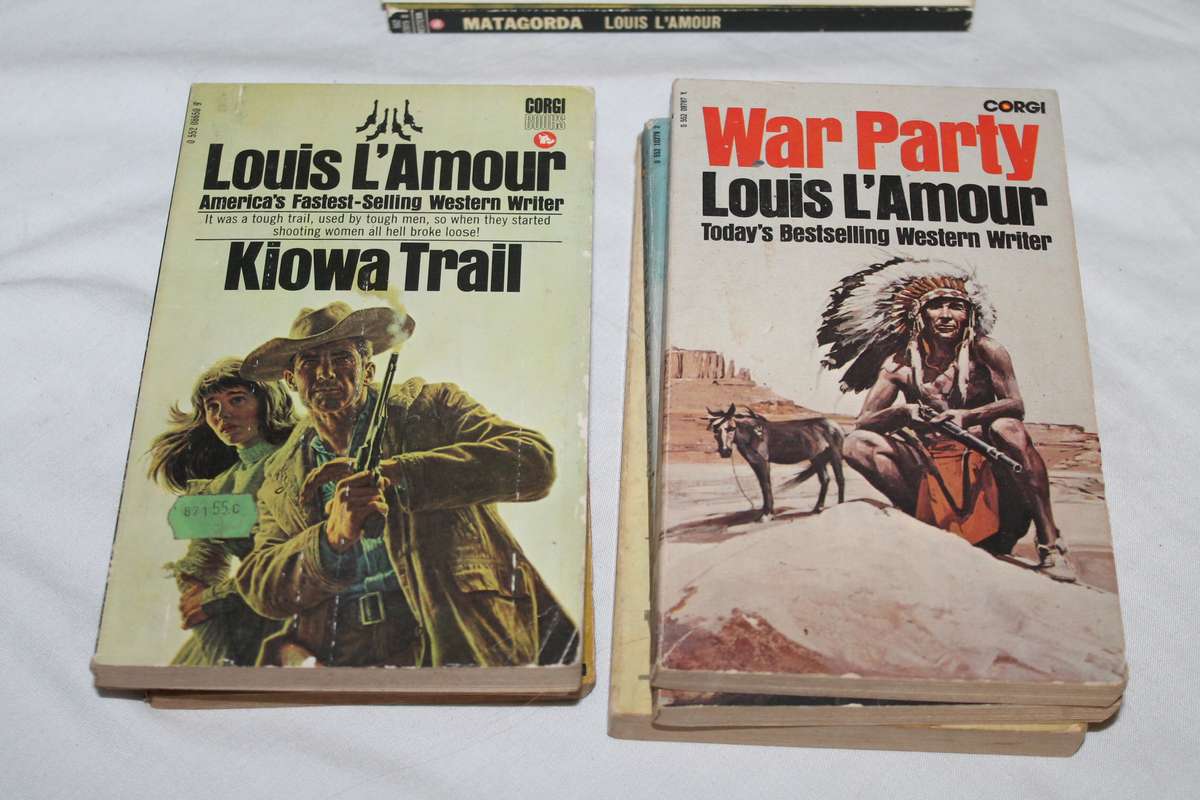 10 Louis L'Amour Books No 2