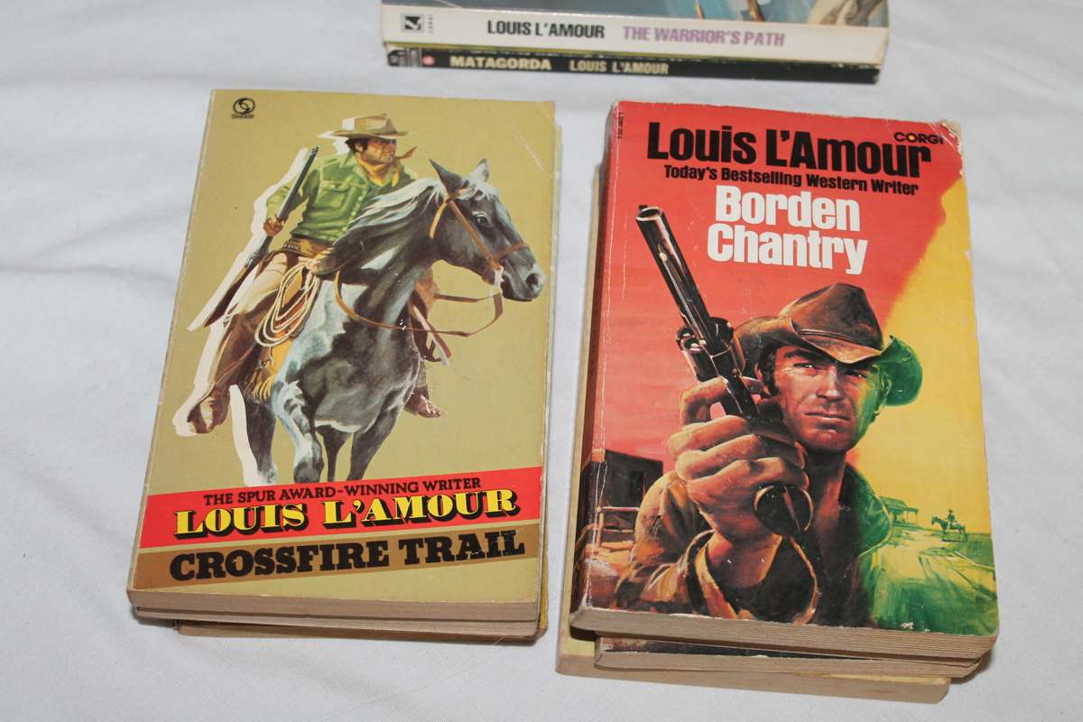 10 Louis L'Amour Books No 2