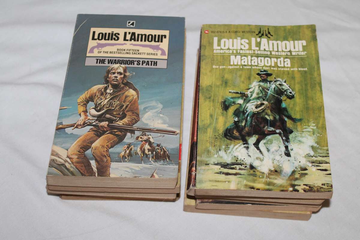 10 Louis L'Amour Books No 2