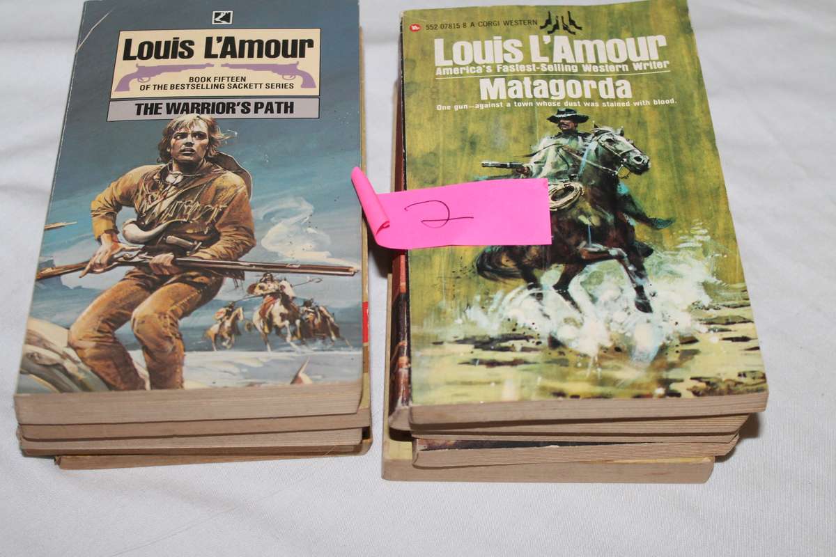 10 Louis L'Amour Books No 2