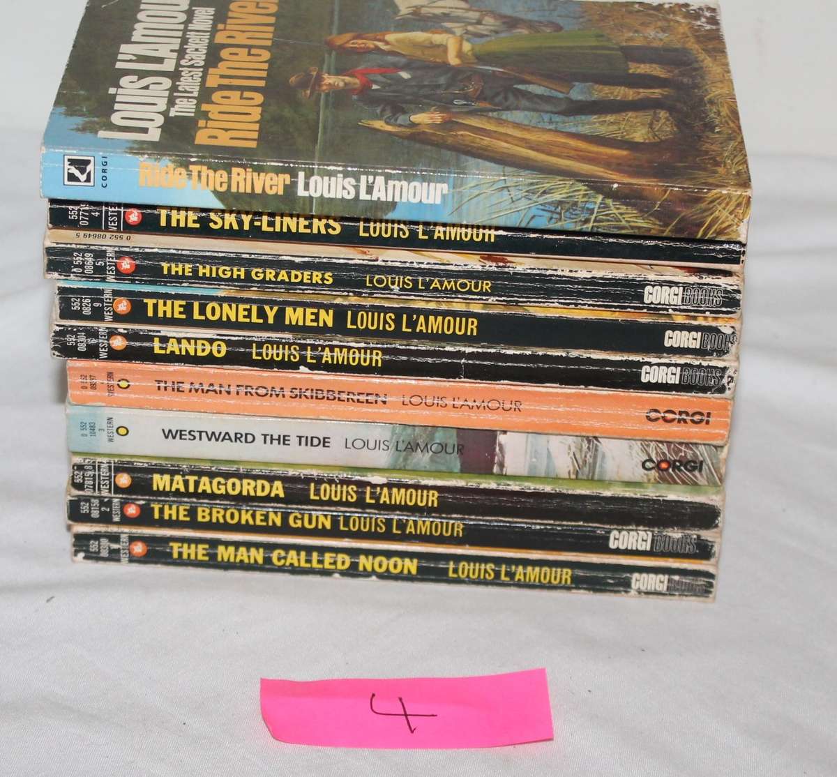 10 Louis L'Amour Books No 4