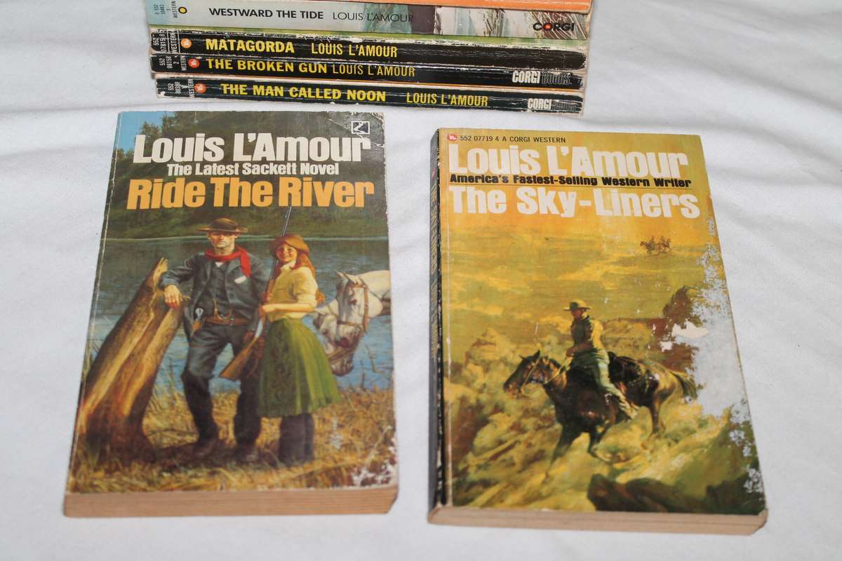 10 Louis L'Amour Books No 4