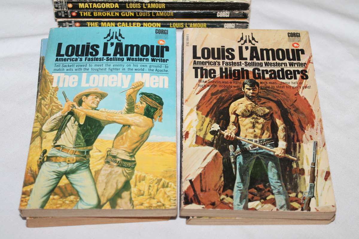 10 Louis L'Amour Books No 4