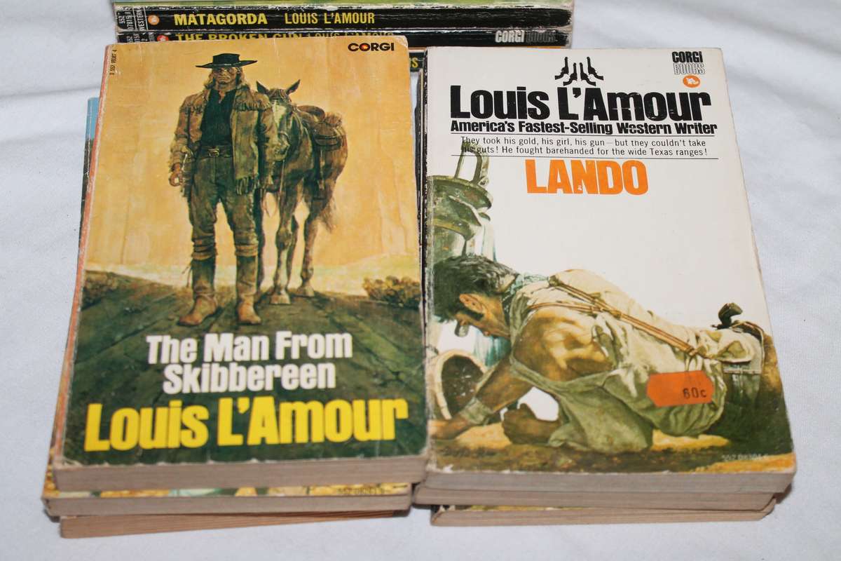 10 Louis L'Amour Books No 4