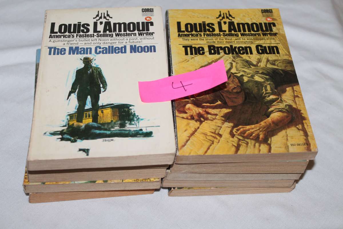 10 Louis L'Amour Books No 4