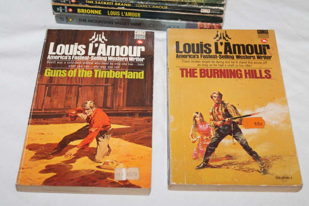 10 Louis L'Amour Books No 5